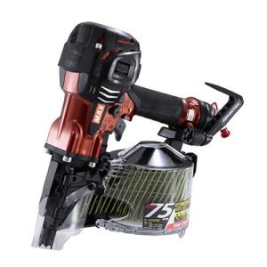 MAX　高圧コイルネイラ HN-75N4(D)-R マイスターレッド (HN91014)