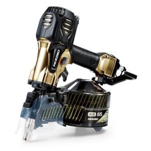 【メーカー取寄せ】HiKOKI 高圧ロール65mm釘打機 NV65HR2(S) (パワー切替機構、エアダスタ付) ケース付