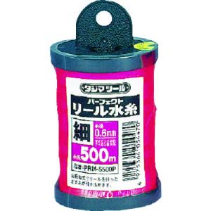 タジマ パーフェクトリール 水糸 蛍光ピンク/細 PRM-S500P