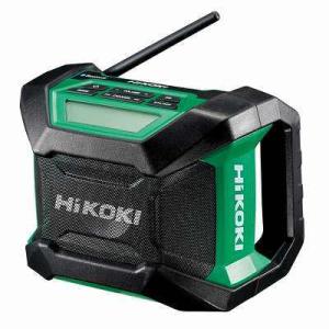 【メーカー取寄せ】HiKOKI　UR18DA　18Vコードレスラジオ (本体のみ) バッテリ・充電器別売｜monoyell