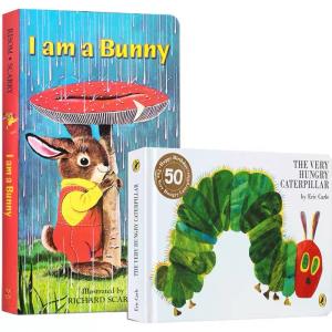 I am a Bunny, the very hungry caterpillar2冊　ボードブック　英語絵本 　お祝い　プレゼント　0−5歳