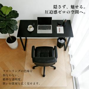 ゲーミングチェアマット 透明 120×130c...の詳細画像5