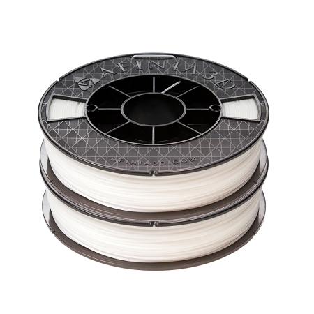 Afinia プレミアム フィラメント ABS 白色 1000g (2x 500g) (2パック)