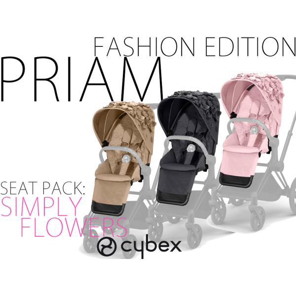 プリアム シートパック シンプリーフラワーズ サイベックス cybex PLATINUM PRIAM...