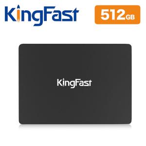 Kingfast 512GB SSD 内蔵SSD 2.5インチ 7mm SATA3 6Gb/s 3D NAND PS4動作確認済 内蔵型 ssd 512gb