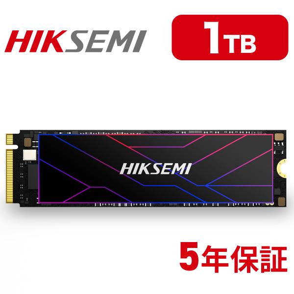 HIKSEMI 1TB NVMe SSD PCIe Gen 4×4 R:7,450MB/s W:6,...