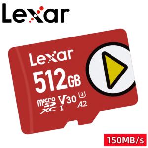 Lexar PLAY 512GB microSDXC UHS-Iカード 最大150MB/秒読み取り Nintendo-Switch対応 ポータブルゲーム機器 スマートフォン タブレット対応 LMSPLAY512G-BNNNG｜モンスターストレージ