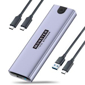 MonsterStorage M.2 SSD 外付けケース M.2 NVMe/PCIe SSD ケース
