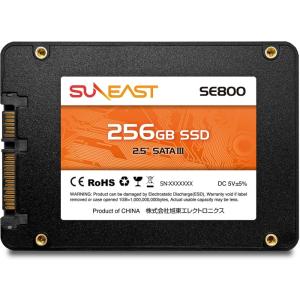 SUNEAST 256GB 内蔵SSD 2.5インチ 7mm SATA TLC 3D NAND採用 SATA3