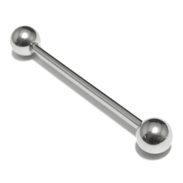 ボディピアス 14G スタンダードストレートバーベル 14G 22mm〜28mm BPBB-14G-...