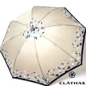 クレイサス CLATHAS 傘 フラワーリーフカメリア 長傘 雨傘 正規品 新品 送料無料 cl012｜monstyle