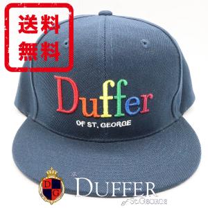 ダファー・オブ・セントジョージ The DUFFER of St.GEORGE フラットバイザーキャップ 帽子 正規品 新品 送料無料 df003｜monstyle