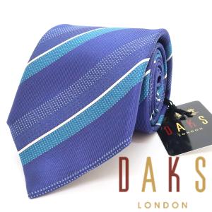 ダックスロンドン DAKS LONDON ネクタイ 麻 シルク 絹 正規品 新品 送料無料 DK076｜monstyle