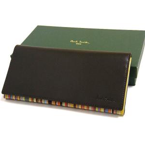 ポールスミス Paul Smith 長財布 マルチストライプ...