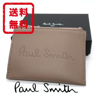 ポールスミス Paul Smith  小銭入れ コインケース カードケース レシートストーリー 牛革 レザー 財布 正規品 新品 ギフト プレゼント 送料無料 ps3094｜monstyle