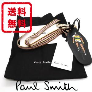 ポールスミス Paul Smith キーホルダー キーリング ピープルプリント サイクリスト 牛革 レザー 正規品 新品 送料無料 PS3170｜monstyle