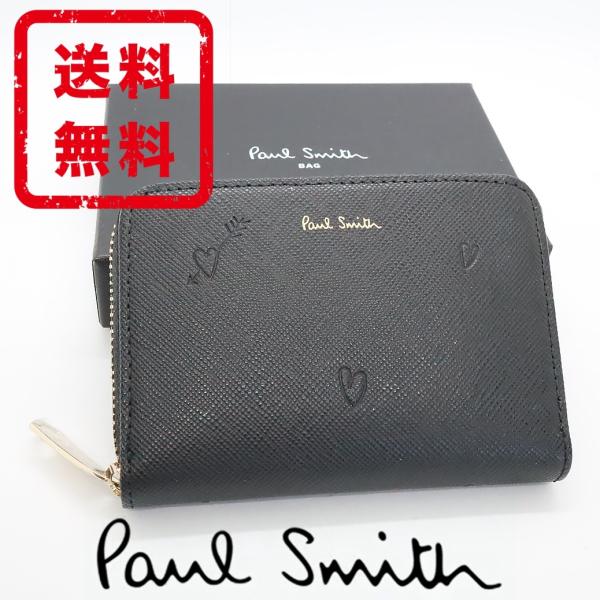 ポールスミス  Paul Smith 小銭入れ コインケース カードケース スミシーハート 牛革  ...