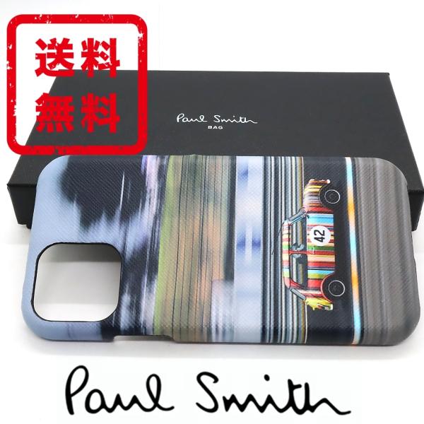 ポールスミス Paul Smith iPhone 11pro ケース カバー レーシングミニ 牛革 ...