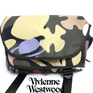 ヴィヴィアンウエストウッド Vivienne Westwood ボディバッグ ウエストバッグ カモフ...