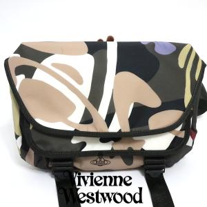 ヴィヴィアンウエストウッド Vivienne Westwood ボディバッグ ウエストバッグ カモフラージュ 国内正規品 新品 送料無料 VW183｜monstyle