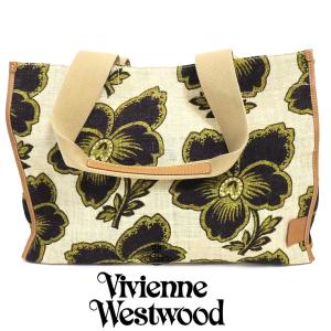 ヴィヴィアンウエストウッド Vivienne Westwood バッグ ダンシングフラワー 手提げ 国内正規品 新品 送料無料 VW187｜monstyle