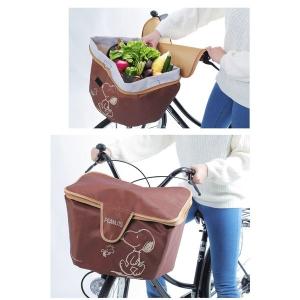 スヌーピー 自転車かごカバー 前カゴ かわいい...の詳細画像3