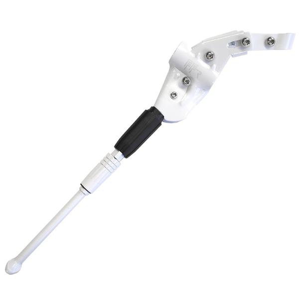 FF-R 取付可変式アルミアジャスタブルスタンド [CD-96X] ホワイト