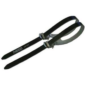 MKS(三ヶ島) FIT-α SPIRITS 2-BUCKLE [ブラック] トゥクリップ用ストラップ