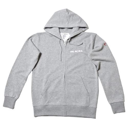 DE ROSA apparel(デローザアパレル) ZIP UP PARKA GRAY S パーカー