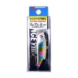 Bassdayバスデイ バイブレーション レンジバイブ 55ES 55mm 10g メッキキャンディー MH-157