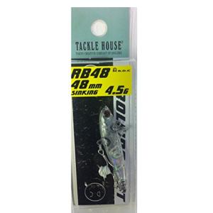 タックルハウス バイブレーション ローリングベイト スーパーライトゲーム 48mm 4.5g クリア #08 RB48