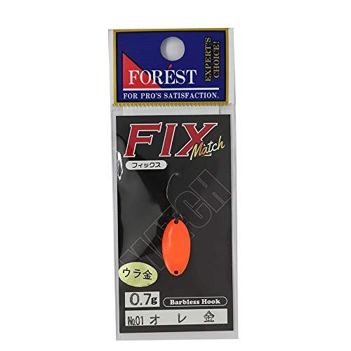 フォレスト(FOREST) スプーン FIX マッチ 0.7g No.1