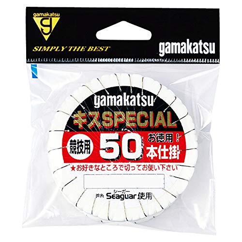 がまかつ(Gamakatsu) キススペシャル 茶50本仕掛 N108 8-1.