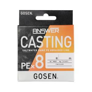 GOSEN（ゴーセン） アンサーエギング PEx8 0.5号 12LB 200m巻き