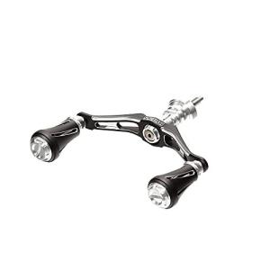 [DRESS] カスタムハンドル W ヴァーテックス/シマノ80mm/左右共用/チタンシルバー