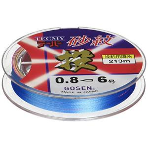 GOSEN（ゴーセン） PEテーパー砂紋投 2号-6号 213m 国産 投げPEライン