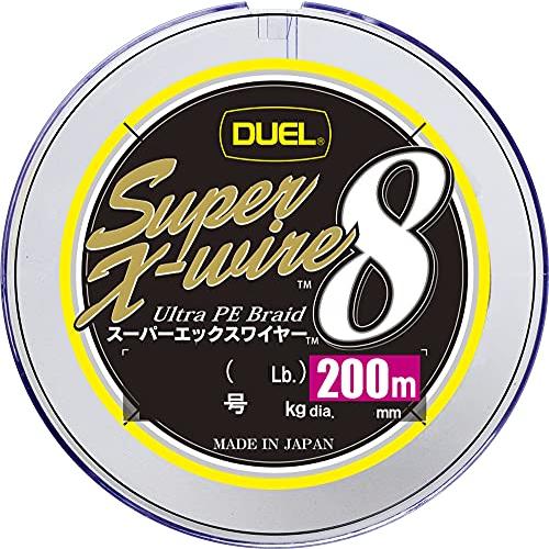 DUEL (デュエル) PEライン 釣り糸 スーパーエックスワイヤー8 0.6号 200m 5色/イ...