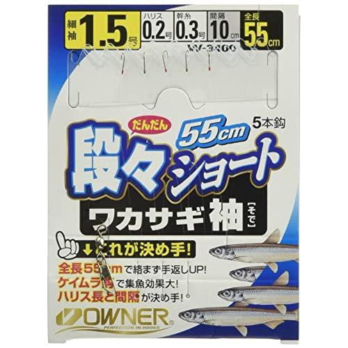 OWNER(オーナー) 段々ショートワカサギ袖 フック 1.5-0.2 釣り針