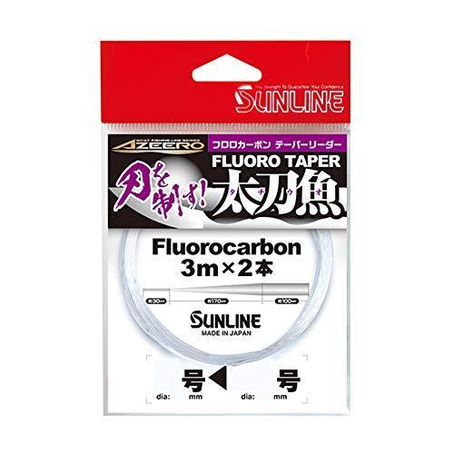 サンライン(SUNLINE) アジーロ フロロテーパー太刀魚 3m×2本入 12&gt;4号