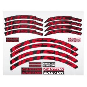 EASTON WHEEL デカールキット ARC/HEIST 27mmヨウ RED