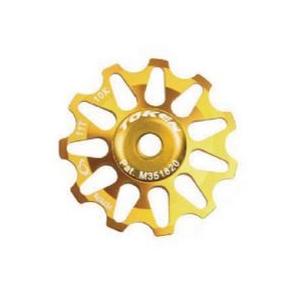 トーケン TK170TBT リアメカプーリー 2個セット 10T ゴールド 523-1474