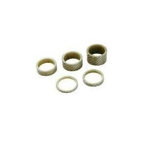 ダイアコンペ ホワイトカーボン製スペーサー 1インチ 厚さ 15mm DIA-COMPE White Carbon Spacer