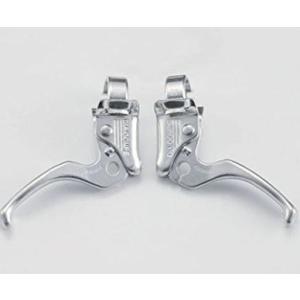 ヨシガイ ブレーキレバー MX122 フラットレバー SILVER