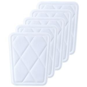 DESCENTE(デサント) 野球 スライディング ヒザパッド (小)5個セット Sホワイト FREEサイズ C023S