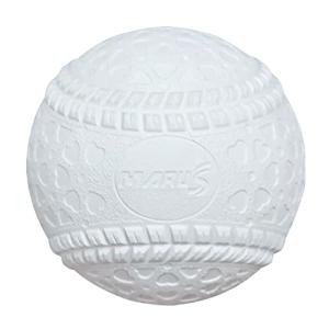 マルエス 軟式野球ボール J号(小学生向け) 1球バラ売り 少年 軟球 柔らかい 全日本軟式野球連盟（JSBB）公認球