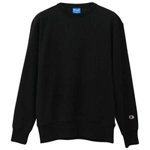 [チャンピオン] クルーネックスウェットシャツ C3-PS060 メンズ ブラック L｜montaukonline