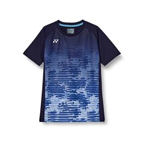 [ヨネックス] 半袖シャツ ゲームシャツ キッズ ネイビーブルー (019) J120｜montaukonline