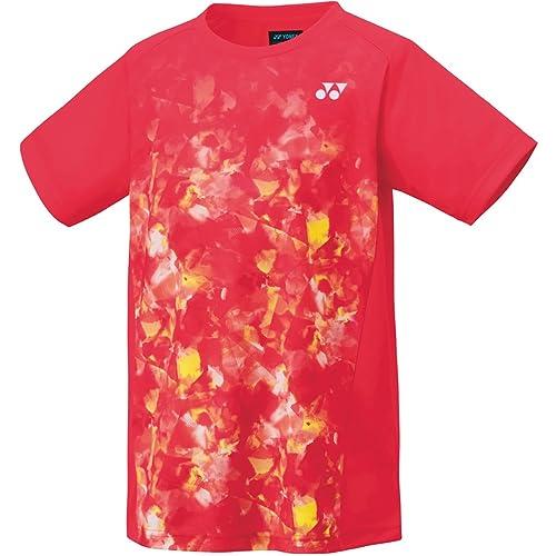 [ヨネックス] 半袖シャツ ゲームシャツ キッズ クリアーレッド (459) J130
