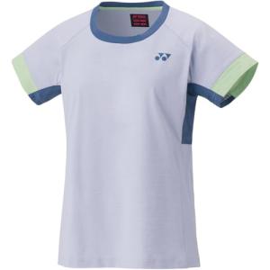 [ヨネックス] 半袖シャツ ゲームシャツ レディース ミストブルー (406) M