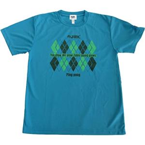 [ジュウイック] Tシャツ アーガイルT ターコイズ XXL